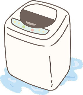 洗濯機の水漏れトラブル